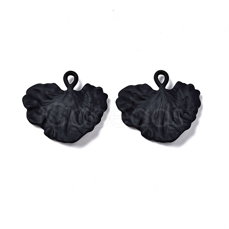 Spray Painted Alloy Pendants PALLOY-T077-118A-RS-1
