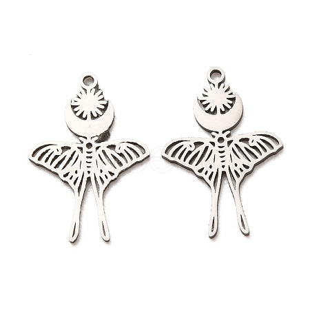 201 Stainless Steel Pendants SA-Z001-09P-1