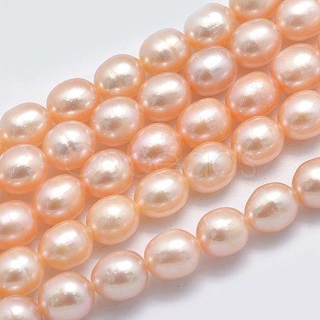 Natural Cultured Freshwater Pearl Beads Strands PEAR-K003-23C-01-1