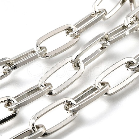 Aluminium Paperclip Chains CHA-F004-04P-1