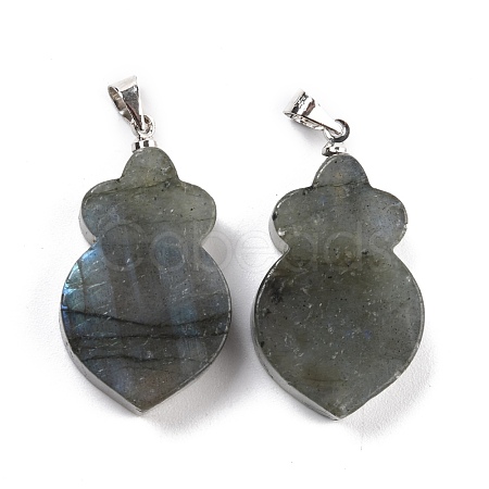Natural Labradorite Pendants G-A203-02B-P-1