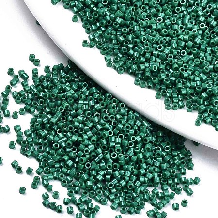 11/0 Grade A Baking Paint Glass Seed Beads SEED-S030-1039-1