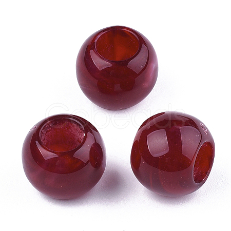 Acrylic Beads X-OACR-Q173-01E-1