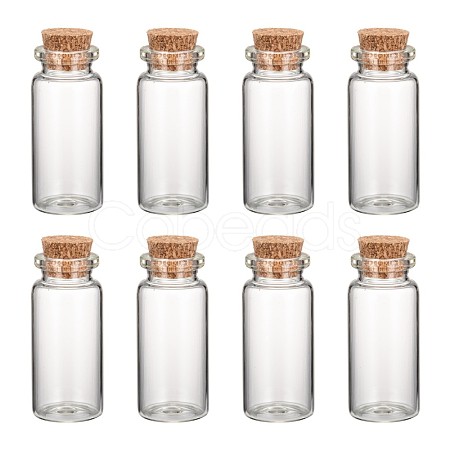Glass Jar Bead Containers CON-Q005-1
