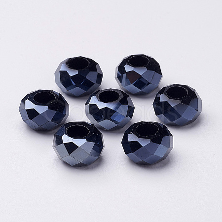 Handmade Crystal European Beads GPDL9Y-27-1
