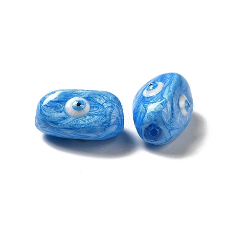 Opaque Glass Beads GLAA-E039-01B-1