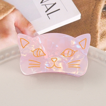 Cat Acrylic Claw Hair Clips PW-WG867EB-06-1