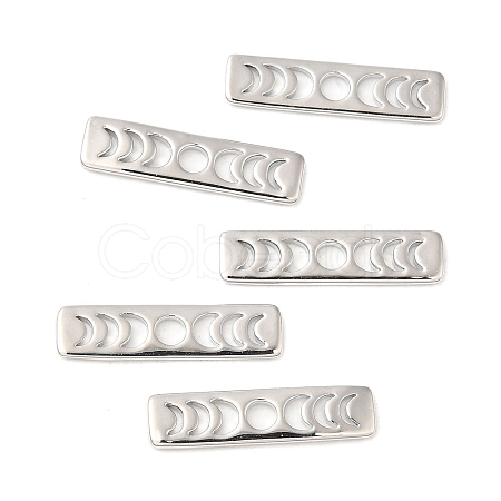 Brass Moon Phase Bar Links KK-H756-01P-1