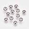 Non-Tarnish Apetalous 201 Stainless Steel Bead Caps, Stainless Steel Color, 5x2mm, Hole: 0.8mm