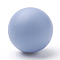 Food Grade Eco-Friendly Silicone Beads, Round, Light Steel Blue, 14~15mm, Hole: 2mm