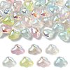 35Pcs 7 Colors Transparent Acrylic Beads MACR-CJ0002-43-1