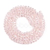 Electroplate Glass Beads Strands EGLA-A044-T2mm-B22-3
