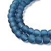 Baking Paint Transparent Glass Bead Strands GLAA-S031-4mm-31-3