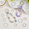 30Pcs 3 Styles Iron Split Rings IFIN-SP0001-19P-4