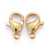 304 Stainless Steel Lobster Claw Clasps X-STAS-H352-01C-G-3