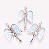 Natural & Synthetic Mixed Stone Pendants KK-G346-02-2