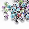 Alloy Enamel European Beads MPDL-T001-02M-1