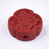Cinnabar Beads X-CARL-T001-14-2
