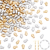 420Pcs 2 Colors CCB Plastic Beads CCB-PA0001-24-1