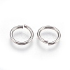 Tarnish Resistant 304 Stainless Steel Saw Cut Open Jump Rings STAS-P212-25P-17-3