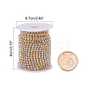 Brass Rhinestone Strass Chains CHC-T001-SS18-01C-5