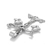 Non-Tarnish 304 Stainless Steel Pendants STAS-D165-14P-09-3
