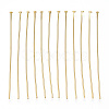 Brass Flat Head Pins KK-G331-11-0.7x55-1