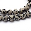 Natural Dalmatian Jasper Round Bead Strands X-G-J303-19-6mm-3