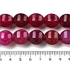 Dyed Natural Agate Beads Strands G-H087-E01-01B-5