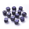 Dyed Natural Wood Beads WOOD-S617-5-LF-1