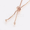Adjustable Brass Bolo Bracelets BJEW-L618-02RG-A-3