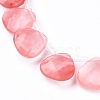 Watermelon Stone Beads Strands G-G821-08A-3