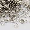 Tarnish Resistant 304 Stainless Steel Open Jump Rings STAS-N015-03-7x1mm-2