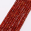 Natural Agate Bead Strands X-G-G882-4mm-A03-2