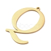 304 Stainless Steel Pendants STAS-C157-01G-Q-2