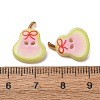 2-Hole Printed Opaque Resin Buttons RE-CBA2C75-04A-3