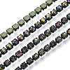 Electrophoresis Iron Rhinestone Strass Chains CHC-Q009-SS8.5-B10-1