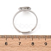 Adjustable Brass Pad Ring Base Findings X-KK-K110-01P-NR-4