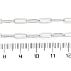 Brass Paperclip Chains Necklaces for Women NJEW-D302-69P-5