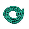 Handmade Polymer Clay Beads Strands CLAY-S092-78E-2