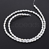 Natural Freshwater Shell Beads Strands X-SHEL-N027-08A-3