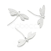Brass Dragonfly Pendants KK-BB11606-2