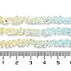 Transparent Glass Bead Strands GLAA-H023-03D-5