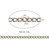 Brass Twisted Chains CHC-CJ0001-24AB-2