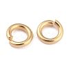 Rack PlatingBrass Open Jump Rings KK-O139-18H-G-2