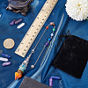 1Pc Natural Chakra Gemstone Dowsing Pendulums AJEW-SC0002-31P-3