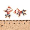 Christmas Alloy Enamel Pendants ENAM-K069-44D-G-3