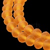 Transparent Glass Beads Strands EGLA-A034-T8mm-MD05-5