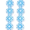 Czech Pressed Glass Beads GLAA-I061-46-1