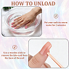 1 Bag ABS Plastic Press On False Nails MRMJ-CP0001-60-6